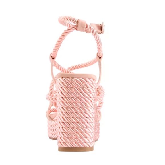 💗 GUESS Natesha strappy rope wedges Sz 9 EUC - Picture 9 of 10